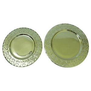 Assiette de service rectangulaire en acier inoxydable pour pizza et petit-déjeuner, qualité supérieure, fournitures hôtelières, assiette de présentation pour la restauration - Product Image 4