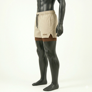 OEM Private Label 2 1 Men's Running Gym Workout <b>Shorts</b> Inner Compression Liner Four-Way <b>Stretch</b> Lightweight Quick Dry 100% - Product Image 5