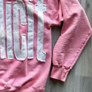 Vêtements d'hiver entièrement personnalisés en coton mélangé, style vintage, broderie délavée, patchs, sweat à capuche zippé pour homme, manches amovibles - Product Image 6