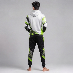 Survêtement pour homme, vêtements de sport haut de gamme, tissu léger à séchage rapide, coupe confortable, respirant, design performant pour la course à pied - Product Image 6