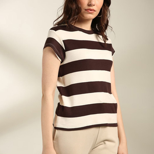 T-shirts courts imprimés pour femmes, best-sellers, nouveau service OEM, meilleures ventes en ligne, t-shirts courts streetwear personnalisés - Product Image 2
