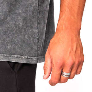 เสื้อยืดโอเวอร์ไซส์ทรงหลวม คอตตอน 100% แบบดรอปไหล่ สำหรับผู้ชาย รุ่น Heavy Weight Box Fit ผลิตจากวัสดุรักษ์โลก - Product Image 5