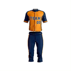 Uniforme de Béisbol y Baloncesto Personalizado Anti-UV de Alta Calidad, Manga Corta, Secado Rápido, 100% Poliéster - Product Image 1