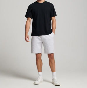 Pantalones Cortos Deportivos Personalizados con Logotipo Serigrafiado, Estampado Animal, Transpirables, Negros, de Cintura Alta con Cordón Ajustable, de Secado Rápido para Hombre - Product Image 1