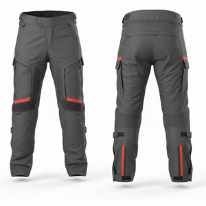 Pantalon de moto imperméable et protecteur, antidérapant, avec protections pour les genoux, pour homme - Vente flash - Product Image 3