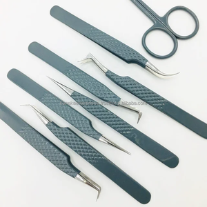 ชุดแหนบต่อขนตาปลายเรียบ ป้องกันแม่เหล็ก ผลิตโดย OEM ระดับมืออาชีพ ทำจากสแตนเลสอย่างดี รับทำโลโก้ตามสั่ง ราคาแข่งขัน - Product Image 3