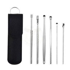 ชุดเครื่องมือกำจัดขี้หูเหล็กแบบใช้ซ้ำได้พร้อมกล่องเก็บของ ชุด 6 ชิ้น - Product Image 1