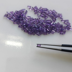 Ametista Natural Africana, Corte Marquesa de 3x1.5MM, Gema Suelta de Alta Calidad, Color Púrpura Intenso, Gemas de Red Mountain para Joyería - Product Image 1