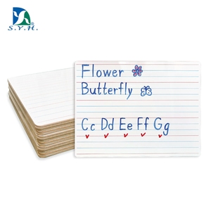 Pizarra de Práctica de Escritura a Mano de Doble Cara de MDF para el Aprendizaje de los Estudiantes - Product Image 1