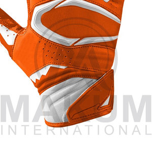 Nouveau style, faible MOQ, gants de football américain personnalisés pour la protection des mains, gants de football américain avec protection de la paume, gants de réception de football américain - Product Image 6