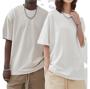 เสื้อยืดผ้าฝ้ายพิมพ์ลายพัฟขนาดใหญ่ของ GSM สำหรับผู้ชายเสื้อยืดผ้าฝ้ายพิมพ์ลายพัฟขนาดใหญ่กว่าปกติ280ชิ้น - Product Image 5