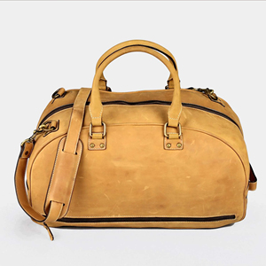 Bolsa de Viaje de Piel Ecológica Ligera y Moderna para Hombre, con Cierre, Gran Capacidad, Precio Razonable - Product Image 1