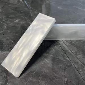 Manche de couteau en résine époxy de qualité supérieure, finition haute brillance, compatible lave-vaisselle, manche vierge premium, manche en résine colorée - Product Image 3