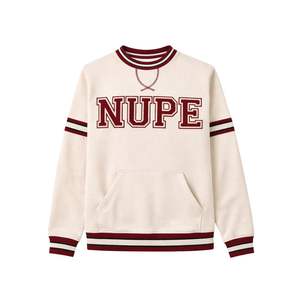 Sudadera de Felpa Premium con Cuello Redondo y Bordado del Escudo de la Fraternidad Kappa Alpha Psi Nupe, Talla Real - Product Image 4