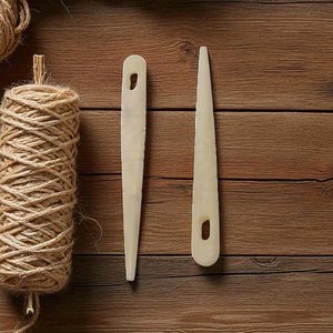 New Rustic Eco-Friendly Buffalo Horn Bone Needle Pointed Embroidery Needle <b>for</b> Wool & Yarn Durable Sewing <b>for</b> Tufting & Sewing - Product Image 6