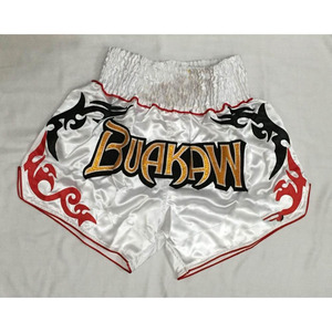Shorts d'entraînement Muay Thai & Boxe MMA pour adultes unisexes - 100% polyester imprimé par sublimation - Product Image 5