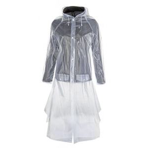 Chaqueta de lluvia impermeable larga ecuestre de alta calidad para mujer, chaqueta de lluvia para mujer, chaqueta de lluvia larga con doble bolsillo para jinete - Product Image 2