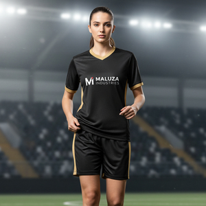 Uniforme de Fútbol Sublimado en Oferta, Conjunto de Camiseta de Fútbol Transpirable de Malla con Logotipo Personalizado para Atletismo - Product Image 6