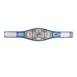 Ceinture de championnat personnalisée pour les fans de football américain, ceinture de championnat plaquée or de style lutte, ceinture de championnat pour équipes sportives professionnelles, héritage sportif - Product Image 5