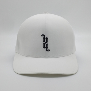 Gorra de Béisbol Deportiva de 6 Paneles, Blanca, de Secado Rápido, Ajustada, con Logo Personalizado al por Mayor, de Alta Calidad, con Parte Trasera Cerrada y Sin Costuras - Product Image 1