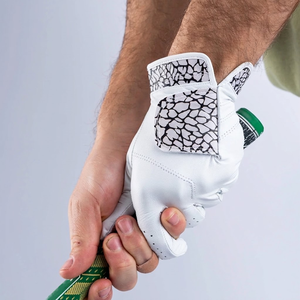 Gant de golf en cuir Cabretta à motif craquelé White Elephant, respirant, en peau de mouton, pour hommes - Product Image 4