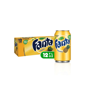 Fanta Ananas Édition US 12x355ml – Idéal pour les bureaux, les cantines et les programmes de boissons en entreprise – Vente en gros - Product Image 3