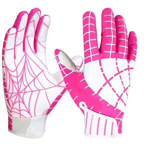 Guantes de fútbol americano resistentes al sudor con capas de malla transpirable que ayudan a los jugadores a mantener las manos secas y cómodas. - Product Image 6