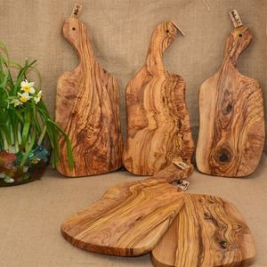 Planche à découper en bois d'olivier, solide, durable, écologique - Product Image 5