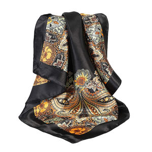 Chal de Cachemira al por Mayor con Impresión Personalizada, 66 cm (26 Pulgadas), 100% Cachemira, Ligero, Largo, con Estampado Digital y Logotipo Personalizado - Product Image 5