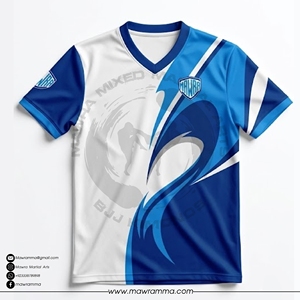 Maillot de football Mawra nouveau design unisexe, kit de football en gros, tenue d'entraînement d'équipe, uniformes sportifs sublimés anti-humidité - Product Image 3