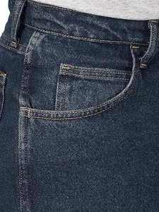 Hot Sale Manufacturer's Stonewashed Denim Baggy Pant <b>Jeans</b> Wide Leg Straight Leg Trousers With Solid Pattern Loose Fit - Product Image 6