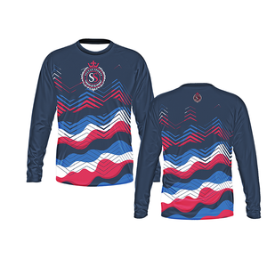 Jersey Deportivo Personalizado OEM de Manga Larga |   Impresión por Sublimación |   Fabricante de Ropa Deportiva - Product Image 1