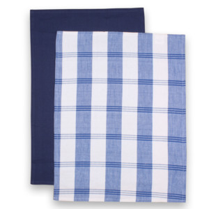 Serviette de cuisine multi-usage en coton 100% certifié GOTS, tissée, à rayures, à carreaux, douce, confortable, séchage rapide, gaufrée, écologique - Product Image 5