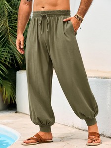 Trending Streetwear Baggy Pants Heavyweight Cotton Relaxed Fit Casual Fashion <b>Trousers</b> Manufacturer - Product Image 4