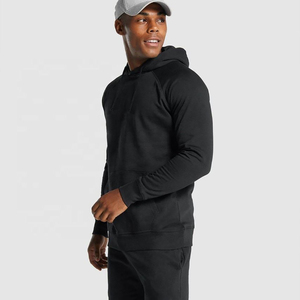 Sweat à capuche décontracté pour homme en molleton de coton doux et chaud pour l'hiver, avec poche kangourou et cordon de serrage réglable – En promotion - Product Image 3
