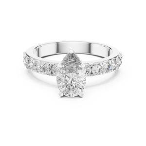 Stackable 925 Sterling Silver Moissanite <b>Diamond</b> <b>Ring</b> Wholesale Fashion Jewelry OEM ODM Supplier - Product Image 1