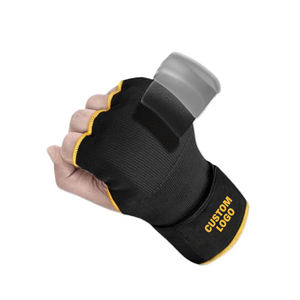 Guantes Interiores de Boxeo con Almohadillas de Gel y Logotipo Personalizado, Soporte para Muñeca, Vendas para Entrenamiento de MMA, Equipo de Entrenamiento de Gimnasio - Product Image 1
