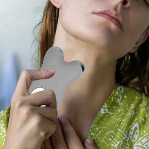 Rouleau de massage facial intelligent à micro-courant rechargeable 5 vitesses pour raffermissement et lifting de la peau - Product Image 2