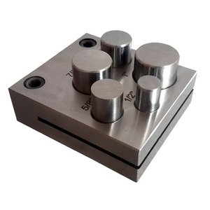 <b>Set</b> of 5 Disc Cutter ( Heavy Base), <b>Punch</b> Size : 1/2”,5/8”,3/4”,7/8”,1” jewellery tools - Product Image 1