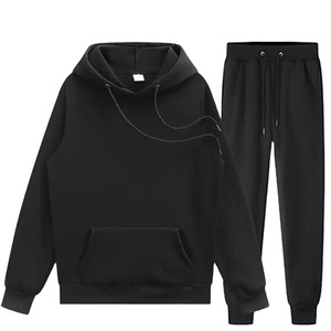 Streetwear Boxy Fit Joggers Hombres Chándal Baggy Tech Fleece Ropa deportiva Chándales para hombres - Product Image 1