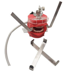 DENTRIC IMPLANTS Rétracteur orthodontique pour implant dentaire, ouvre-bouche en acier inoxydable à angle latéral des lèvres, poignée ergonomique, certifié CE 4 - Product Image 2