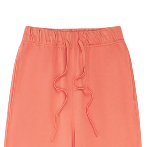 Pantalon de survêtement corail pour homme, taille élastique avec cordon de serrage, décontracté, avec poches latérales, en coton mi-lourd, style printemps - Product Image 4