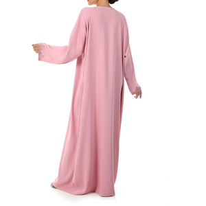 Stylish Arabian Jalabiya Dress for Women Lightweight Breathable Modest Wear Long Islamic Gown - Product Image 2
