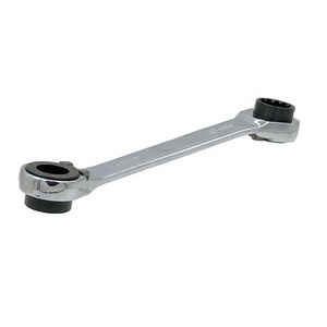 CAJA DOBLE REVERSIBLE CON LLAVE DE TRINQUETE ANILLO TOPE - Product Image 1