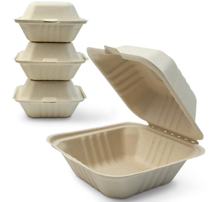 Boîte alimentaire durable à compartiments, jetable, pour livraison de repas, restauration et services alimentaires - Product Image 3