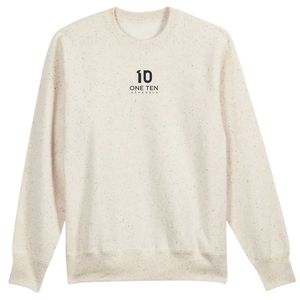เสื้อสเวตเชิ้ตคอกลมผู้ชาย คลาสสิค สีธรรมชาติ ลายจุด ผ้าฝ้ายพรีเมียม แขนยาว สวมใส่สบาย เหมาะสำหรับทุกวัน - Product Image 1