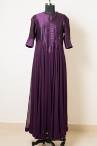 Elegante Vestido Largo de Diseñador para Mujer, Estilo Maxi, para Eventos Nocturnos, Casual, Hecho a Mano, Simple, Disponible en Diferentes Tallas - Product Image 2