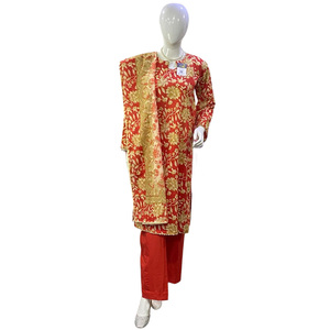 Collection de vêtements pakistanais tendance pour femmes, magnifiques ensembles imprimés 3 pièces, tenues décontractées et de soirée, vêtements d'été. - Product Image 1