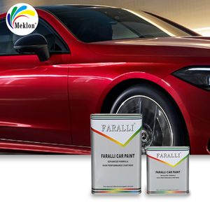 Peinture automobile acrylique Faralli 1K Crystal Yellow Pearl, peinture métallisée perlée pour la rénovation de carrosserie automobile - Product Image 5