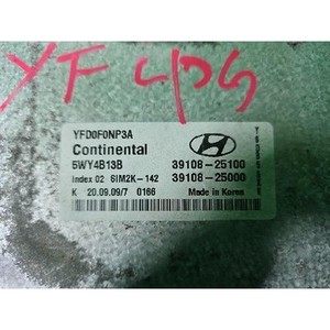 โมดูลควบคุมเครื่องยนต์ Sonata NF, YF ปี 2004-2012 มือสอง ของแท้ รหัส 3910825100 - Product Image 5